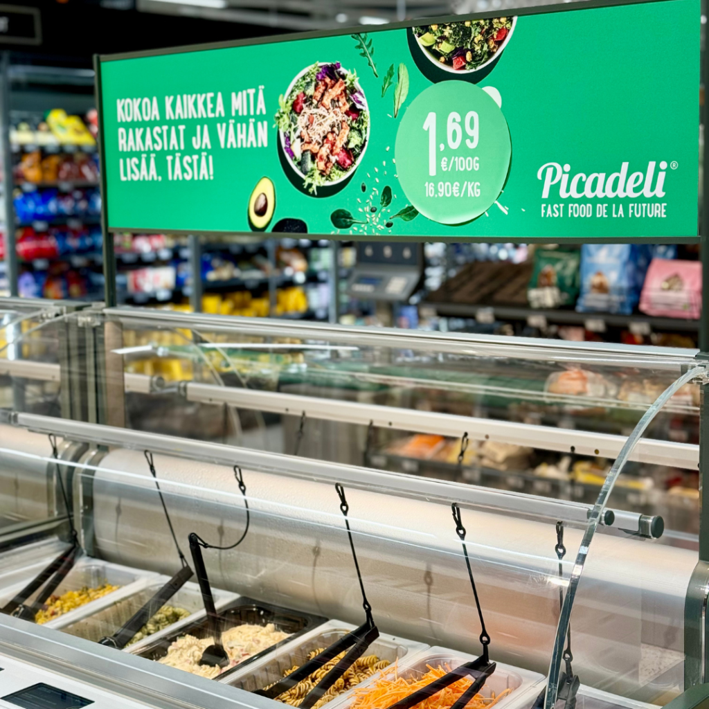Sisällöntuotantoa ruokakaupoille